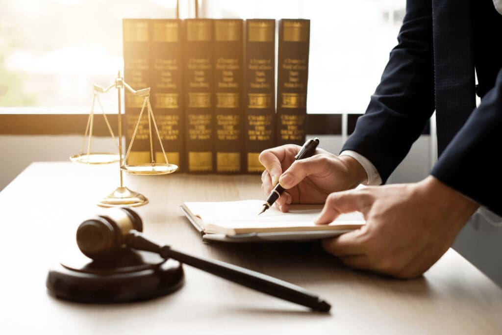 Gavel & Scales of Justice - Personal Injury Lawyer Central Illinois